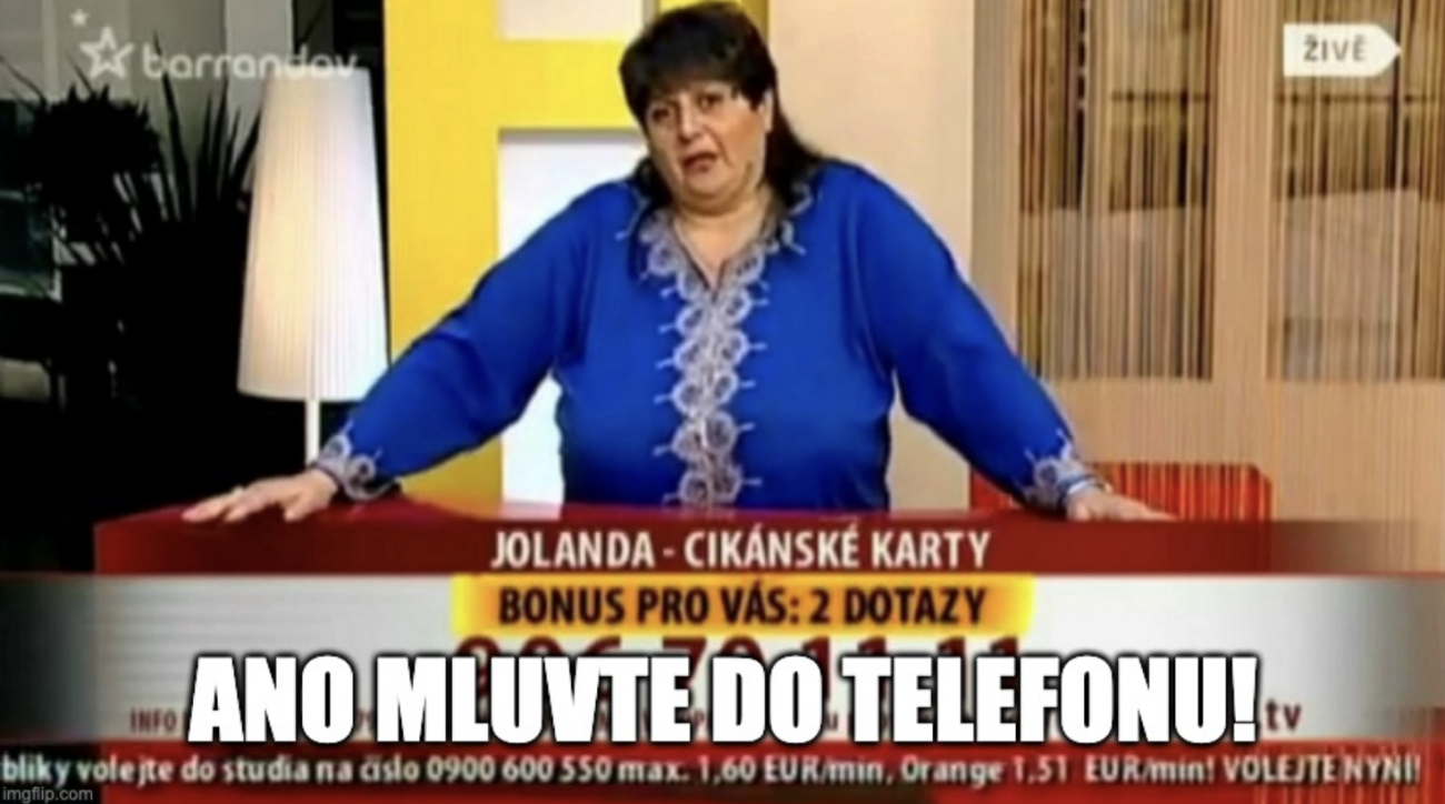 Ano, mluvte do telefonu!