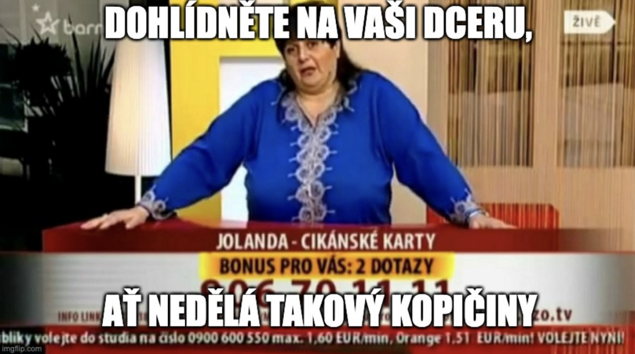 Dohlídněte na vaši dceru